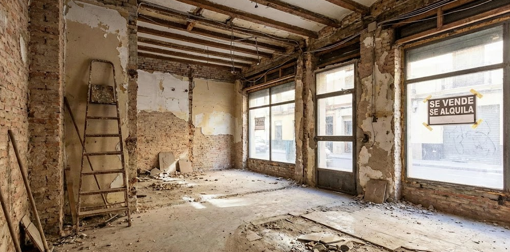 Antes - Reforma de local comercial